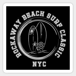 Rockaway Beach Surf Classic (Dark Colors) Magnet